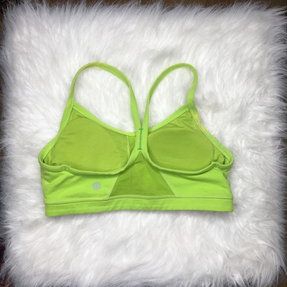 lululemon athletica Other - Lululemon 🍋 • Flow Y Lime Green Sports Bra
